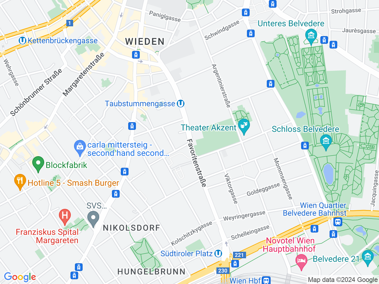 Freihausviertel & Schleifmühlviertel, 1040 Wien, Wien, Österreich